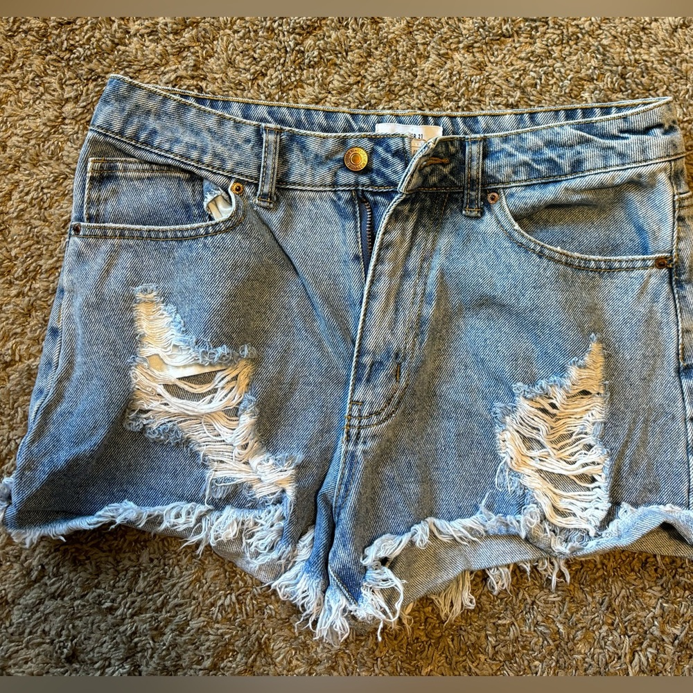 Forever 21 Denim Shorts Size 27